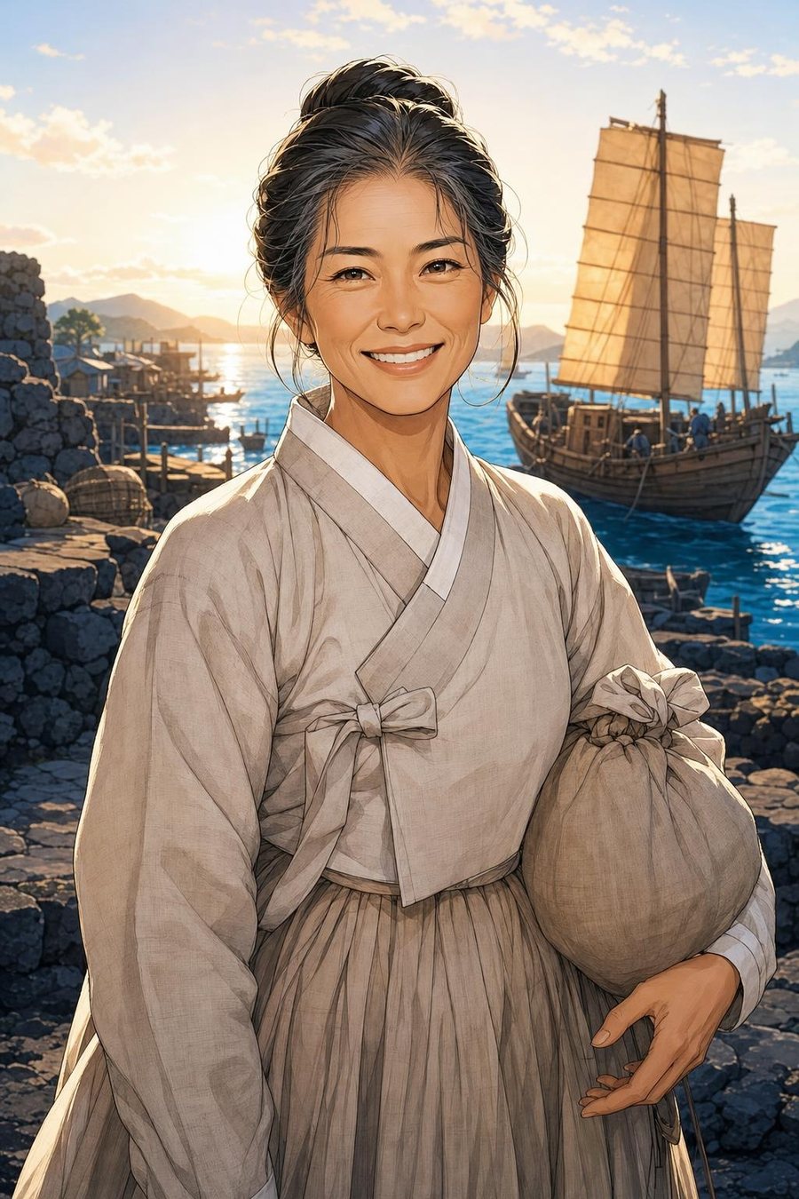 김만덕 캐릭터 이미지