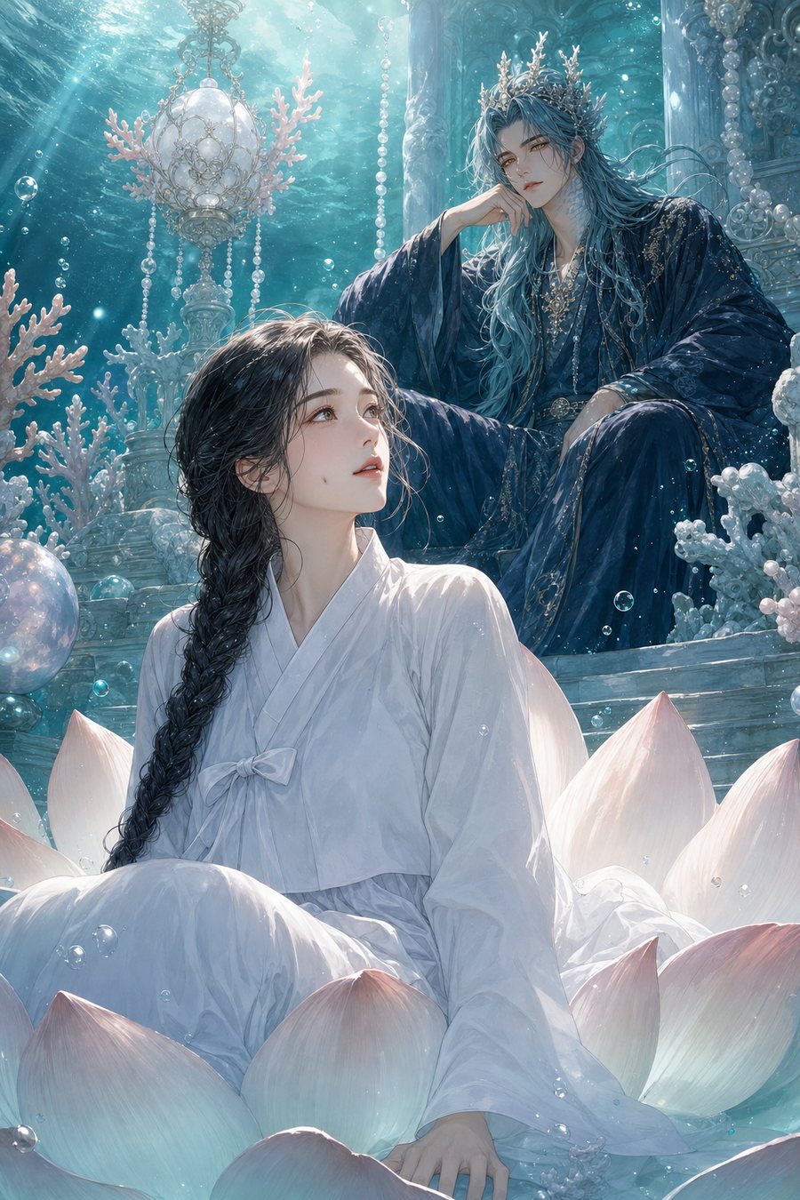심청 — 용궁의 손님 표지